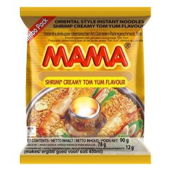 3 ks. Tom Yum Shrimp Creamy (MAMA) - Jumbo 90gr.