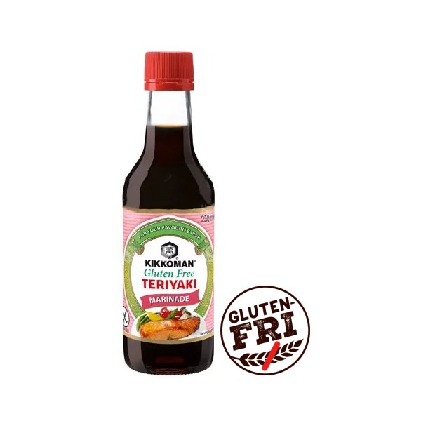 Teriyaki Marinade - Glutenfri (Kikkoman) - 250ml.