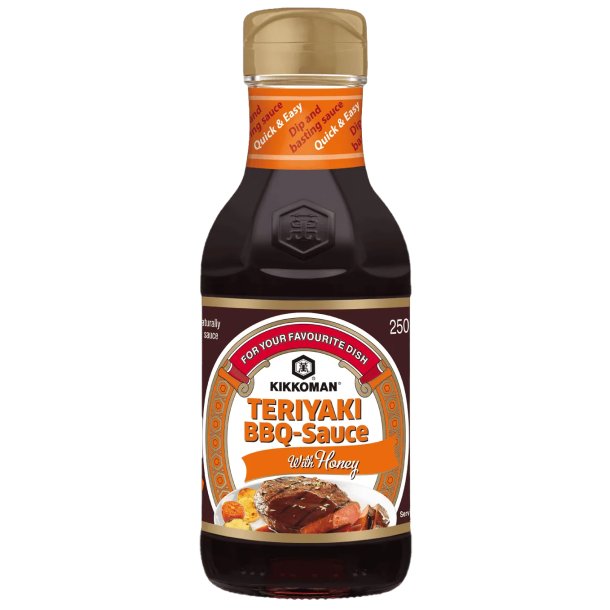 Teriyaki BBQ-Honey Sauce (Kikkoman) - 250ml.