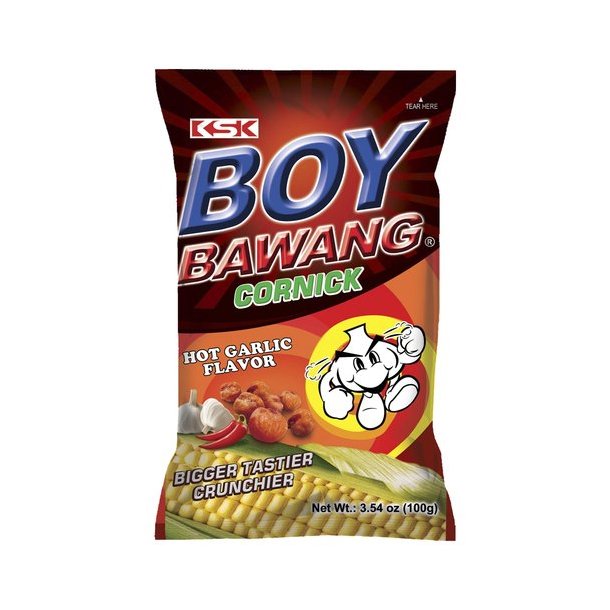 Boy Bawang Hot Garlic (KSK) - 100gr.