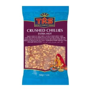 Crushed Extra Hot Chilis (TRS) - 100gr.