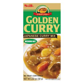 Golden Curry Block - Medium Hot (S&B) - 92gr.