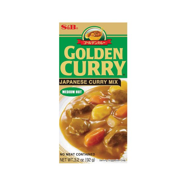 Golden Curry Block - Medium Hot (S&B) - 92gr.