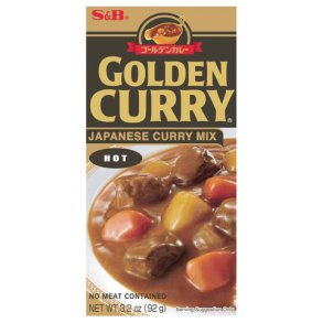 Golden Curry Block - Hot (S&B) - 92gr.