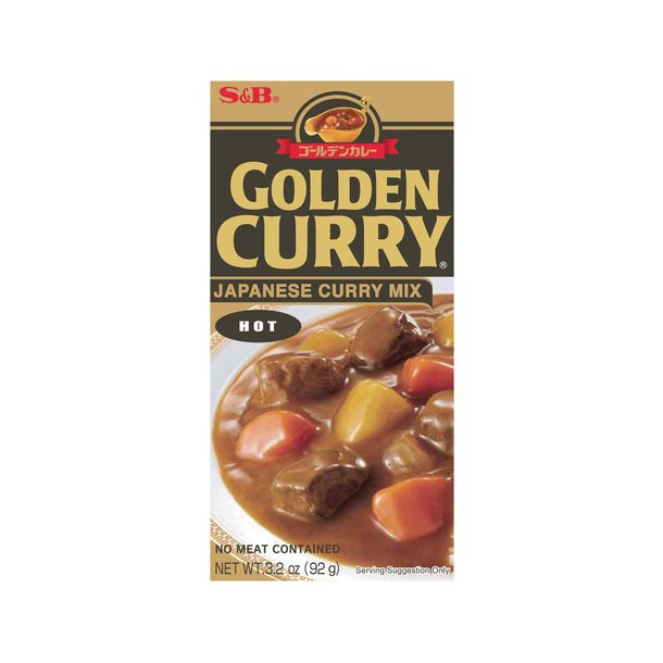Golden Curry Block - Hot (S&B) - 92gr.