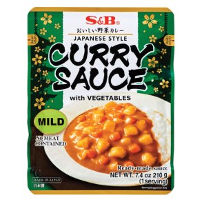 Ready Golden Curry Sauce - Mild (S&B) - 210gr.