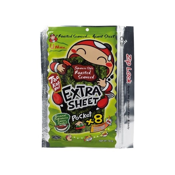 Org. Pocket Crispy Seaweed (TaoKaeNoi) - 12,8gr.