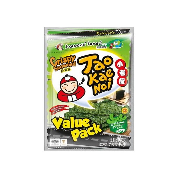Crispy Seaweed Org. (TaoKaeNoi) - 59gr.