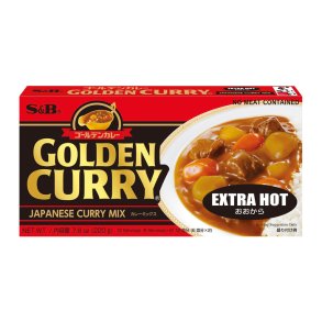 Golden Curry Block - Extra Hot (S&B) - 2 x 110gr.
