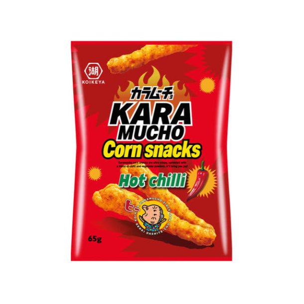 Kara Mucho Hot Corn Snack (Koykeya) - 65gr.