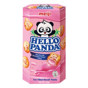 Hello Panda - Strawberry (Meiji) - 50gr.