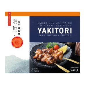 Yakitori Chicken Skewers (Ayuko) - 240gr.