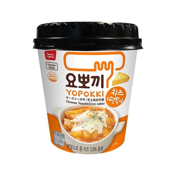 Topokki - Cheese (Yopokki) - 120gr.