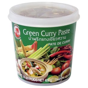Curry Paste - Green 33% (Cock) - 400gr.