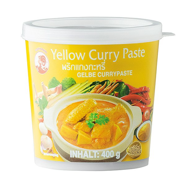 Curry Paste - Yellow 20% (Cock) - 400gr.