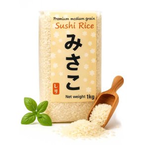 Premium Sushi Rice (Misako) - 1kg.