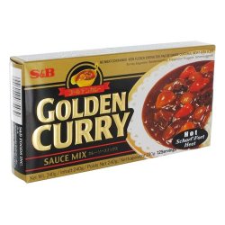 Golden Curry Block - Hot (S&B) - 2 x 110gr.
