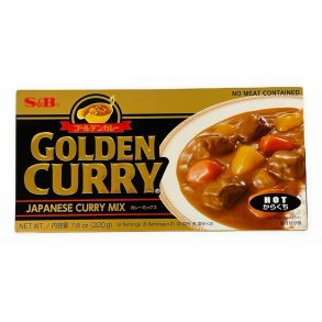 Golden Curry Block - Hot (S&B) - 2 x 110gr.