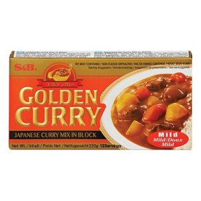 Golden Curry Block - Mild (S&B) - 2 x 110gr.