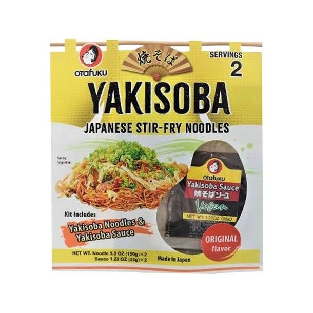 YakiSoba StirFry Noodles (Otafuku) - 2x 185gr. 