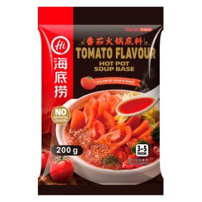 Hot Pot Soup Base - Tomato (Yihai) - 200gr. 