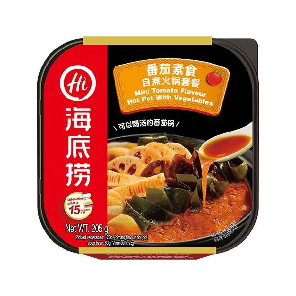 Self Veggie Hot Pot w/Tomato (Yihai) - 205gr. 