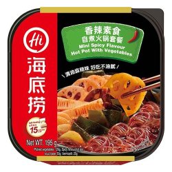 Spicy Self Veggie Hot Pot w/Tomato (Yihai) - 195gr. 