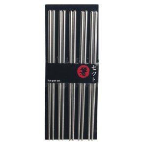 Metal spisepinde, 5 st 