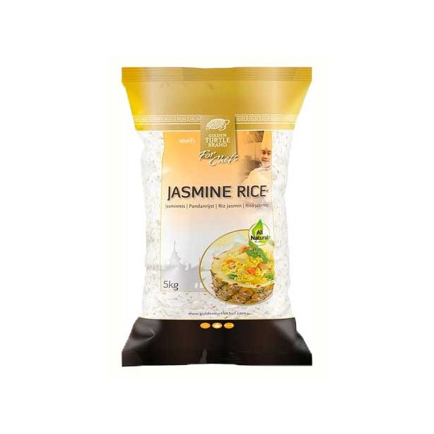Jasmine Rice (Golden Turtle Chef) - 5kg.