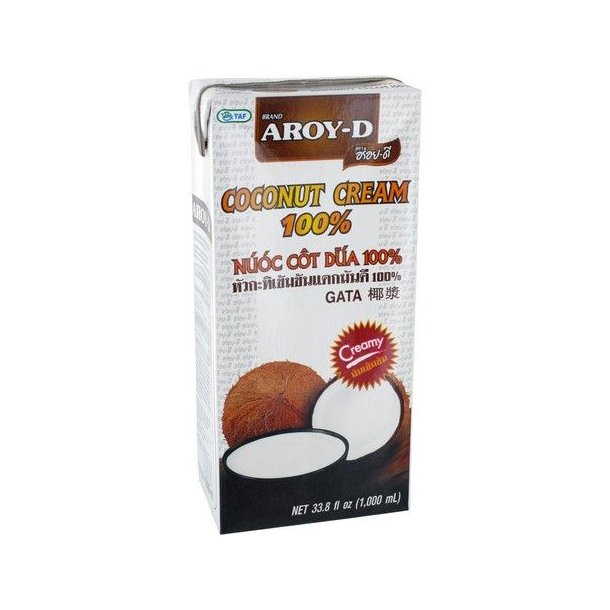 Coconut Cream - (Aroy-D) - 1000ml.