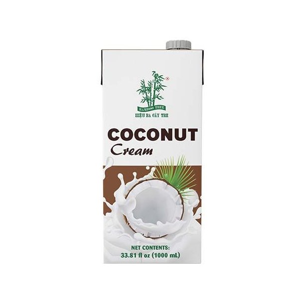 Kokoscreme - (Bamboo Tree) - 1000ml.