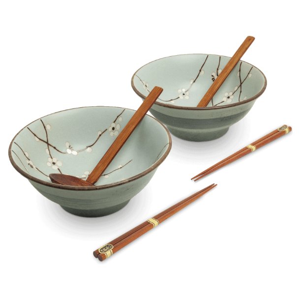 Ramen Bowl Set - Hana Spring (Edo Japan Design)