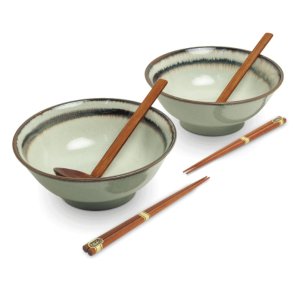 Ramen Bowl Set - Wasabi (Edo Japan Design)