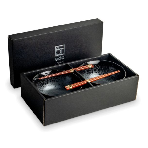 Udon Bowl Set - Koge, porceln (Edo Japan Design)