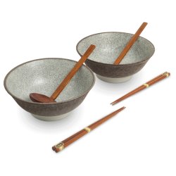 Ramen Bowl Set - MiniTiles (Edo Japan Design)