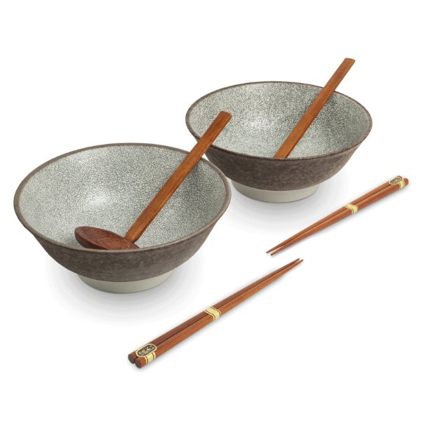 Ramen Bowl Set - MiniTiles (Edo Japan Design)