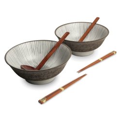 Ramen Bowl Set - Shima (Tokyo Design Studio)