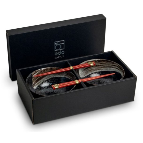 Udon Bowl Set - Ansn, porceln (Edo Japan Design)