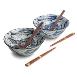 Ramen Bowl Set - Dragon (Tokyo Design Studio)