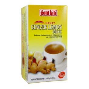 Instant Ginger/Lemon Tea (Gold Kili) 24x18x10gr.
