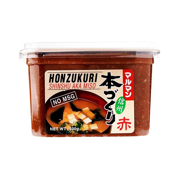 Shinshu Aka Miso (Honzukuri) - 500gr.