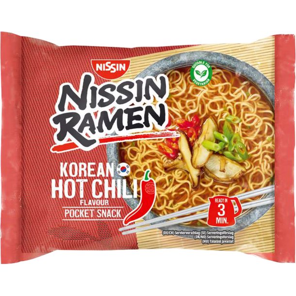 Nissin Ramen - Korean Hot Chili - 65,2gr.