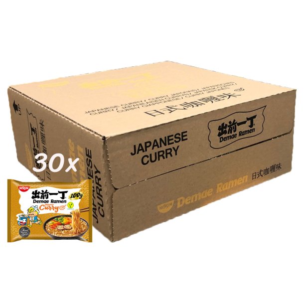 Nissin Ramen - Japanese Curry - 30 x 100gr.