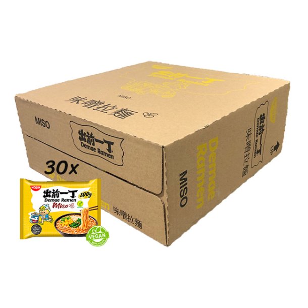 Nissin Ramen - Miso - 30 x 100gr.