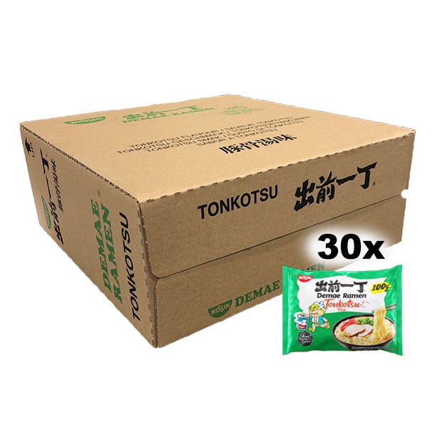 Ramen Tonkotsu (Nissin) 30 x 100gr.