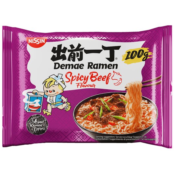 Nissin Ramen - Spicy Beef - 100gr.