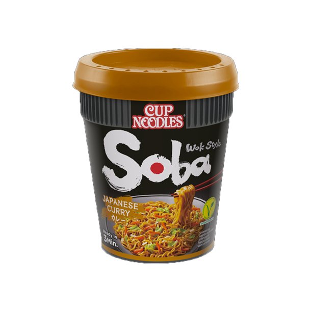 Soba Cup Noodles, Japanese Curry (Nissin) 90gr.