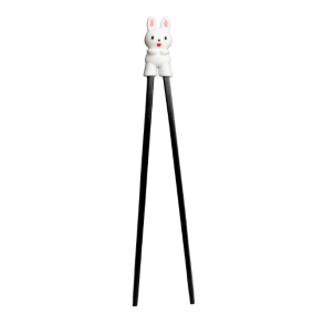 Children Chopstick - Bunny - White