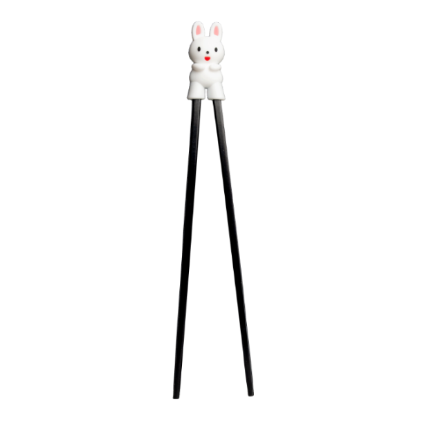 Children Chopstick - Bunny - White