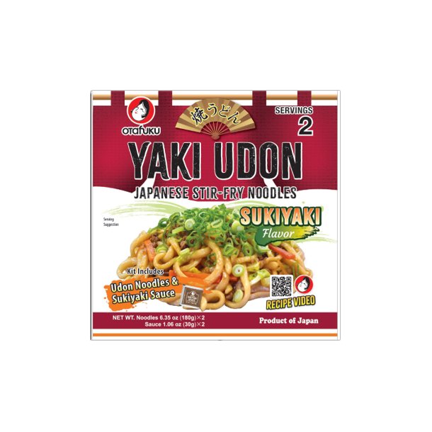 Yaki Udon StirFry Noodles (Otafuku) - 2x 180gr. 